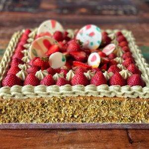 Copyright Valerio Barralis - Corso #SmartPastry® Advanced - Pistacchio e Fragole