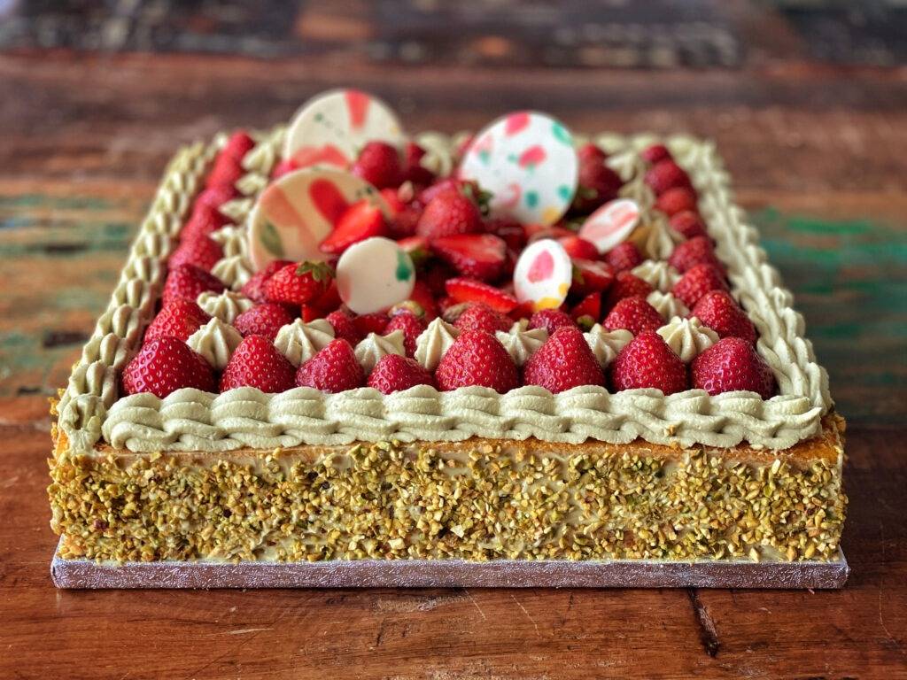 Copyright Valerio Barralis - Corso #SmartPastry® Advanced - Pistacchio e Fragole